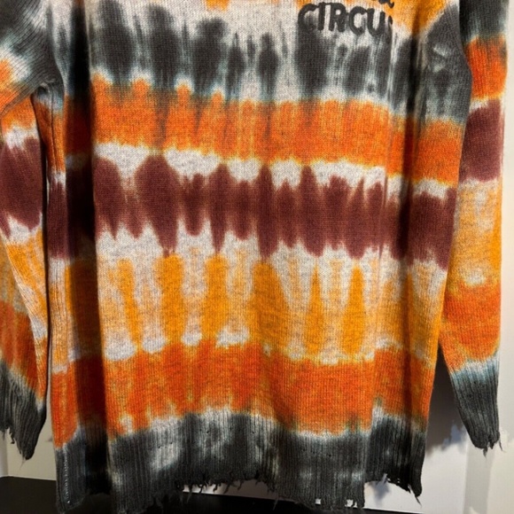 Sandrine Rose x Free People Tie Dye Paradise Circus Cashmere/Wool Sweater Size M - Picture 5 of 16